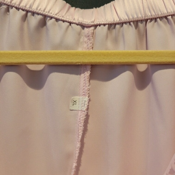 2 Piece Pink Satin PJ Set - Picture 6 of 6